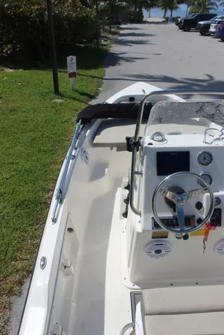 Slide: The Image of 2024 Key West 1720 Center Console boat at dock. - 11