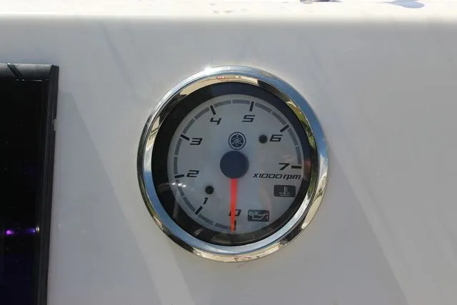 Slide: The Image of Tachometer of a 2024 Key West 1720 Center Console boat. - 16