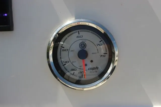 Slide: The Image of Speedometer of a 2024 Key West 1720 Center Console boat. - 17