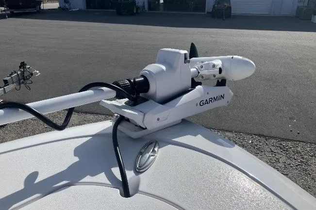 Slide: The Image of 2019 Sportsman Heritage 231 Center Console with Garmin marine equipment on deck. - 13