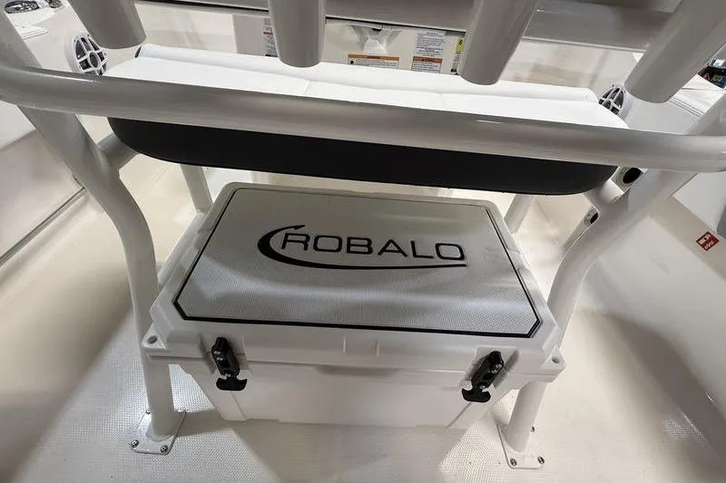 Slide: The Image of 2026 Robalo R180 Center Console with integrated storage. - 7