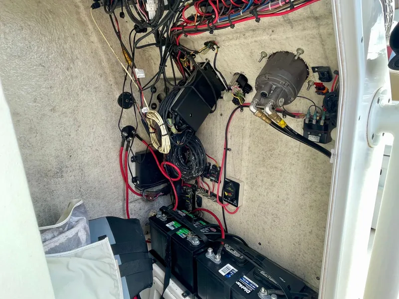 Slide: The Image of Electrical system of a 2017 Key West 239 FS boat. - 40