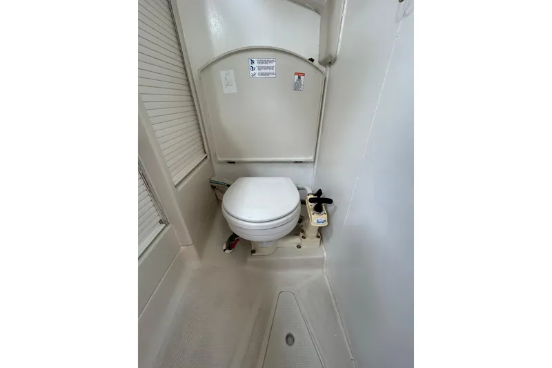 Slide: The Image of Boat bathroom interior on a 1992 Beneteau First 35s5 yacht. - 17