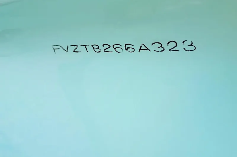 Slide: The Image of Hull identification number on 2023 Bulls Bay 2200 boat. - 43
