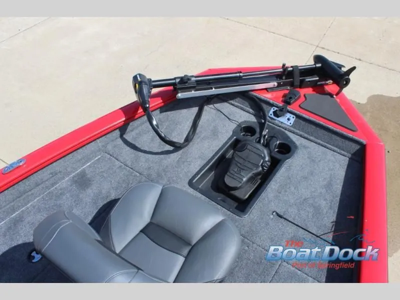 Slide: The Image of 2026 Pro Team 175 TXW boat with gray seat and controls. - 15