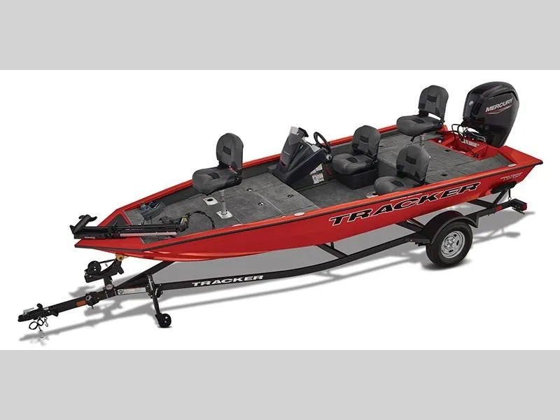 Slide: The Image of Red 2026 Pro Team 175 TXW boat with trailer. - 17