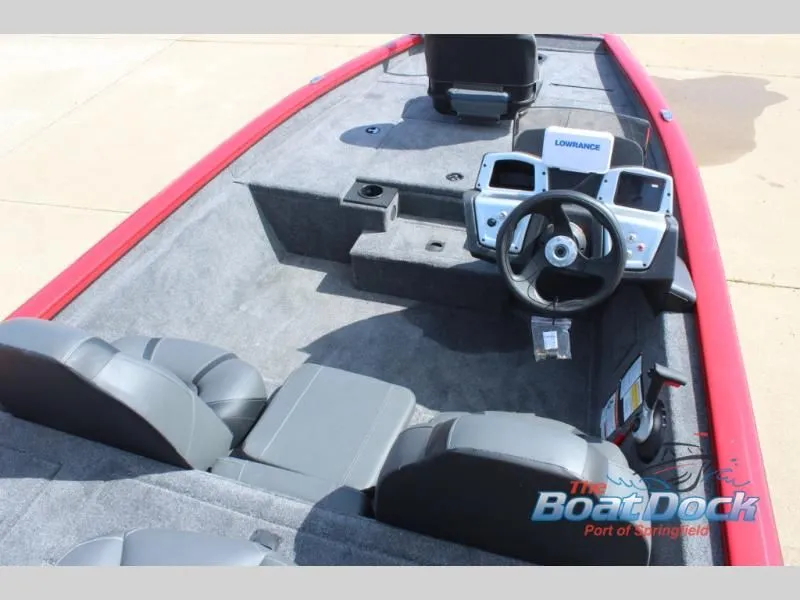 Slide: The Image of Interior of Pro Team 175 TXW boat, model year 2026. - 9