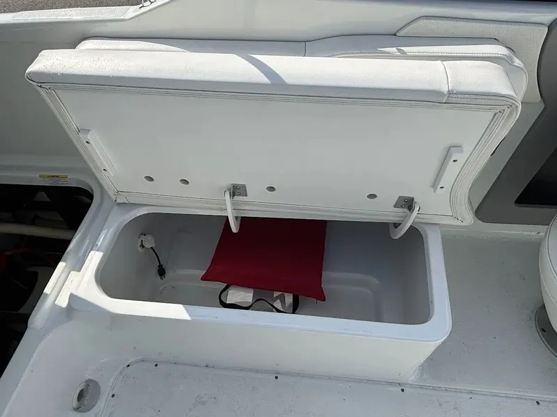Slide: The Image of Storage compartment in 2010 Formula 270 Bowrider boat. - 17