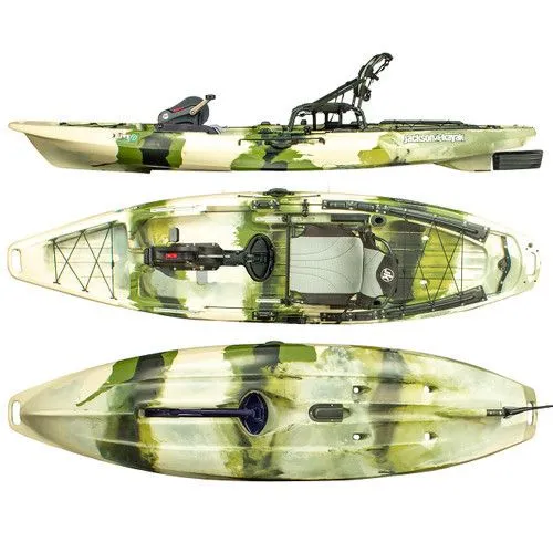 The Image of Jackson BITE FD Forest kayak 2023, green camouflage design. - 1