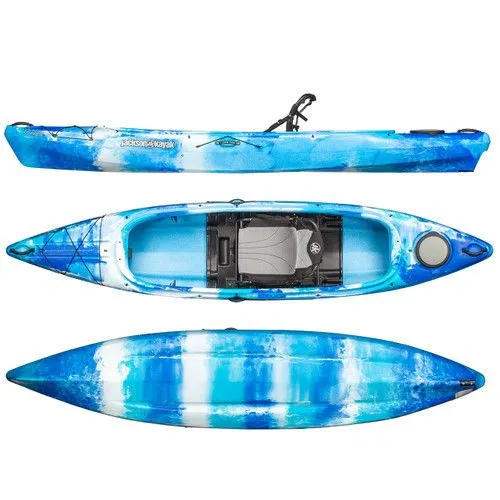 The Image of Jackson Tripper 12 Cloud Nine kayak, 2023, in blue and white. - 1