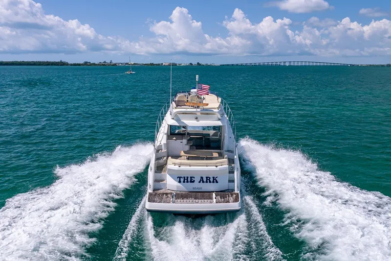 Slide: The Image of Beneteau Gran Turismo 49 Fly yacht cruising on open water, 2011 model. - 8