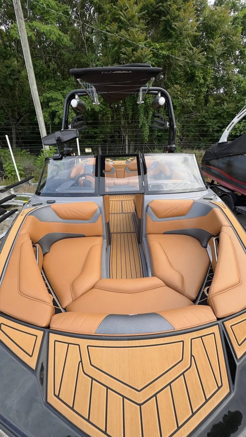 Slide: The Image of 2022 Nautique Super Air Nautique GS20 with luxurious interior. - 4