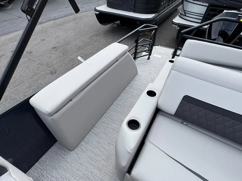 Slide: The Image of Interior of 2026 Starcraft SLS-5 Q DH with gray upholstery. - 24