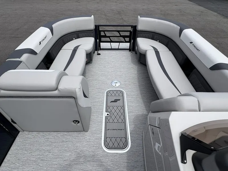 Slide: The Image of Interior of 2026 Starcraft SLS-5 Q DH pontoon boat. - 8