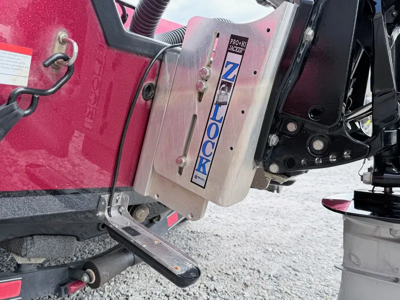 Slide: The Image of Triton 19 TrX 2017 with Z-Lock Pro Hi Jacker. - 27