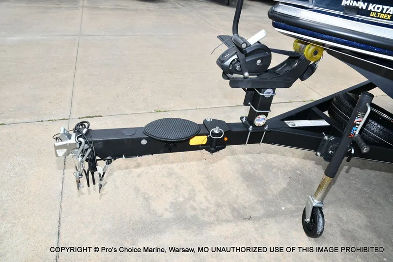 Slide: The Image of 2018 Nitro Z19 Pro boat trailer with Minn Kota Ultrex. - 34