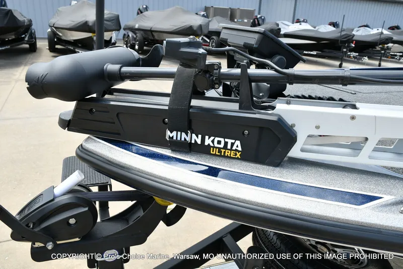 Slide: The Image of Minn Kota Ultrex on Nitro Z19 Pro boat, year 2018. - 5