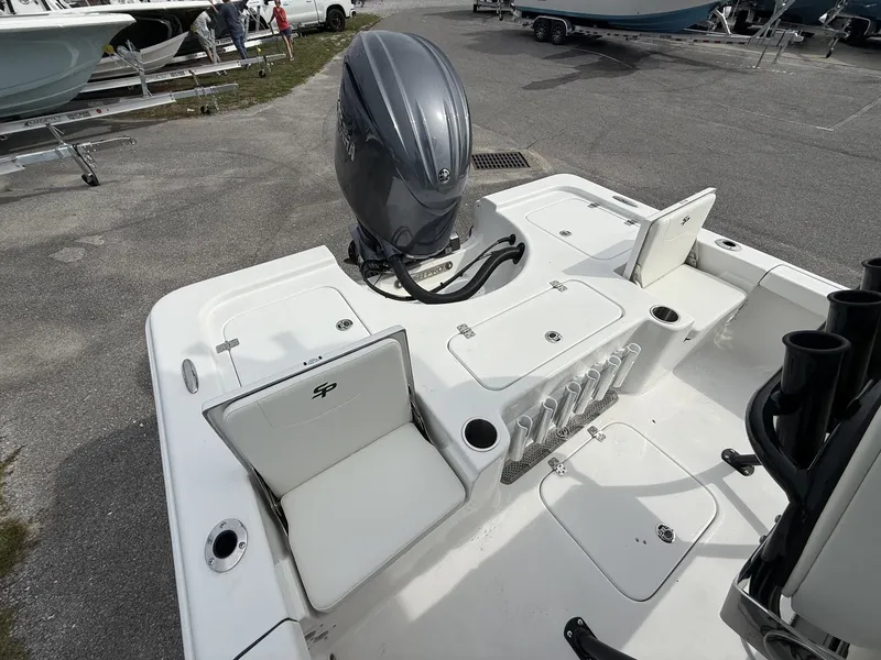 Slide: The Image of Sea Pro 230 Bay boat with YAMAHA 200 engine, year 2026. - 3