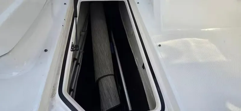 Slide: The Image of Storage compartment in 2019 Regal 23 OBX boat. - 14