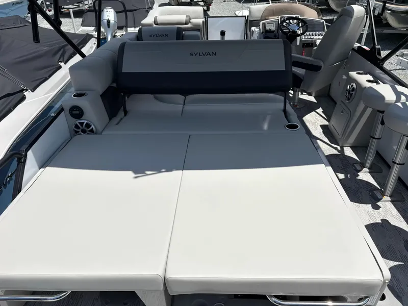 Slide: The Image of 2026 Sylvan X-3 DLZ BAR with luxurious lounging area. - 16