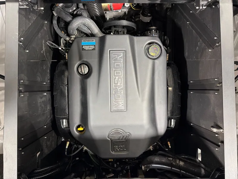 Slide: The Image of Engine compartment of 2026 Axis T250 with Monsoon engine. - 25