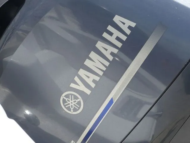 Slide: The Image of Yamaha outboard motor on a 2018 Tidewater 22 LXF boat. - 9