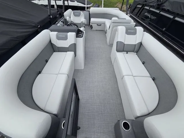 Slide: The Image of Crest Conquest SE 220 Cruise 2-Tube W/115Hp And Trailer 2026 - 5