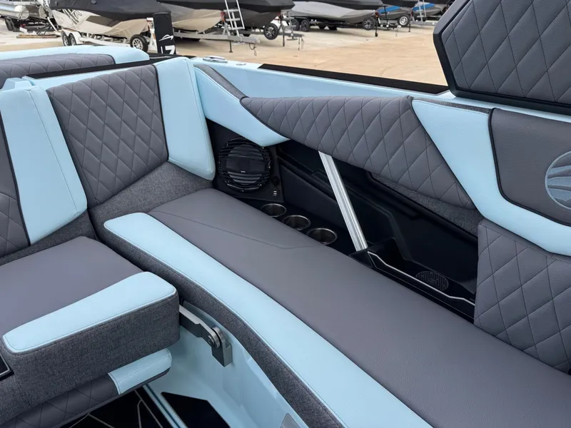 Slide: The Image of 2026 Tigé Z3 interior with luxurious upholstery. - 27