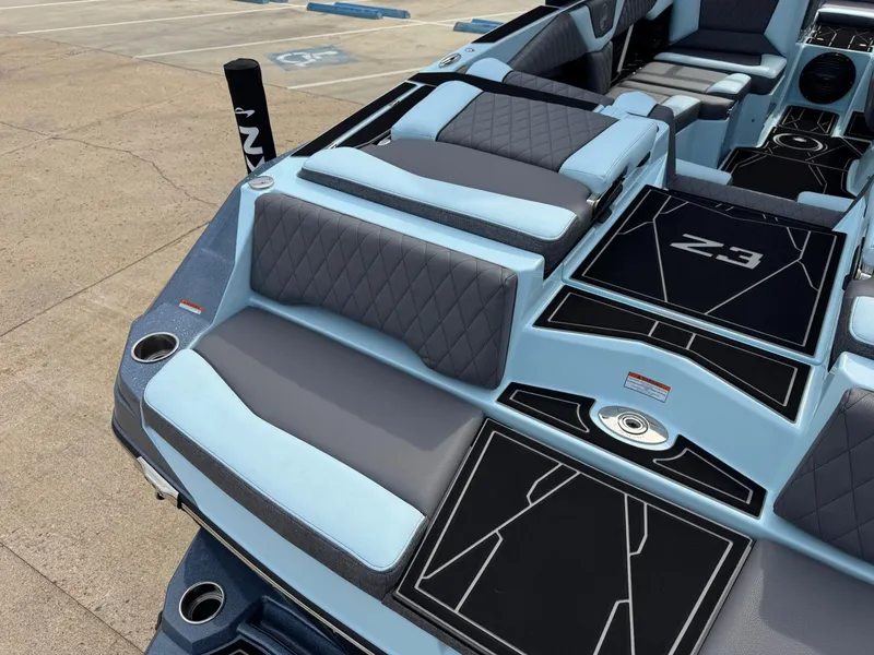 Slide: The Image of Interior of 2026 Tigé Z3 with luxurious seating. - 8
