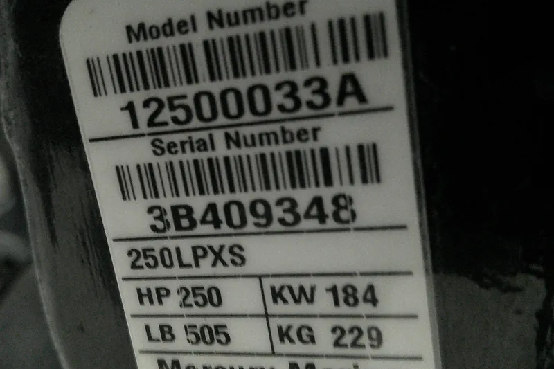 Slide: The Image of Label displaying model and serial numbers for a 2024 Nitro Z21 XL. - 15