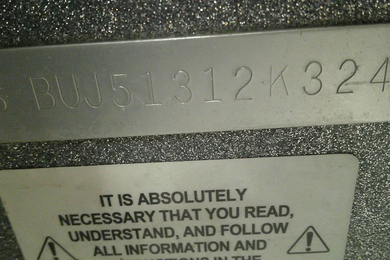 Slide: The Image of 2024 Nitro Z21 XL serial number plate with safety instructions. - 16
