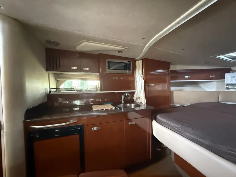 Slide: The Image of Interior of 2012 Sea Ray Sundancer 350 yacht. - 21