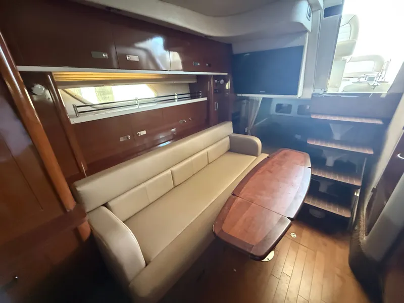 Slide: The Image of Interior of 2012 Sea Ray Sundancer 350 yacht. - 25
