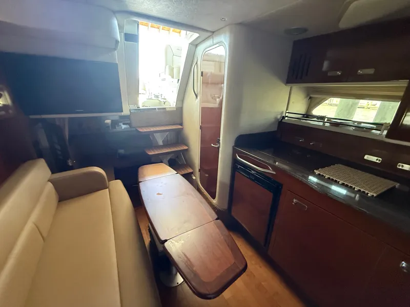 Slide: The Image of Interior of 2012 Sea Ray Sundancer 350 yacht. - 26