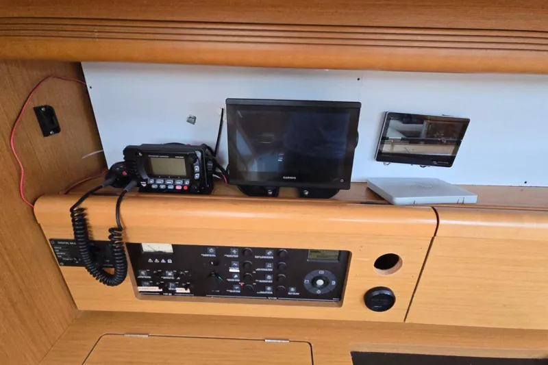 Slide: The Image of Interior navigation panel of 2011 Jeanneau Sun Odyssey 50 DS yacht. - 58