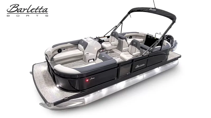The Image of 2026 Barletta SANZA 22QC pontoon boat with luxurious design. - 1