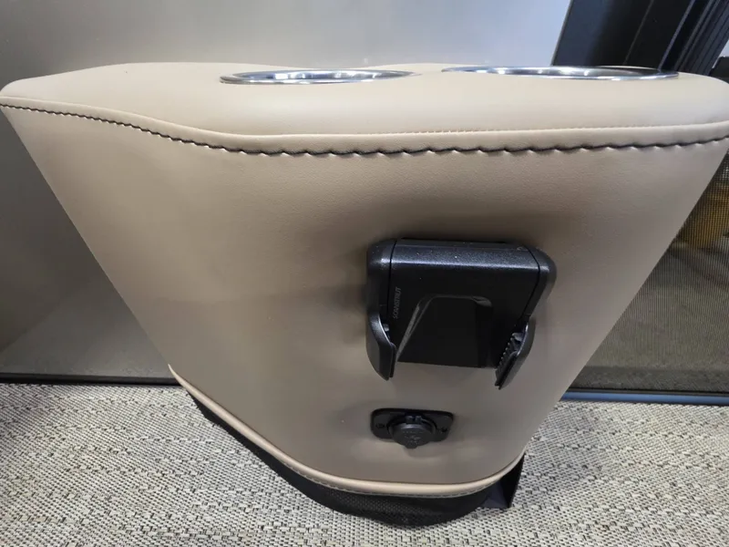 Slide: The Image of Barletta Cabrio 22QC 2026, beige armrest with cup holders. - 11
