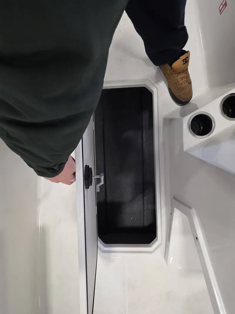 Slide: The Image of Interior of 2026 Starcraft SVX 171 OB with storage compartment. - 7
