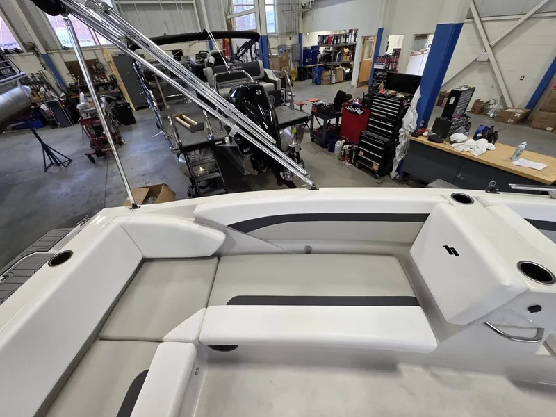 Slide: The Image of Interior view of 2026 Starcraft SVX 171 OB in a workshop. - 8