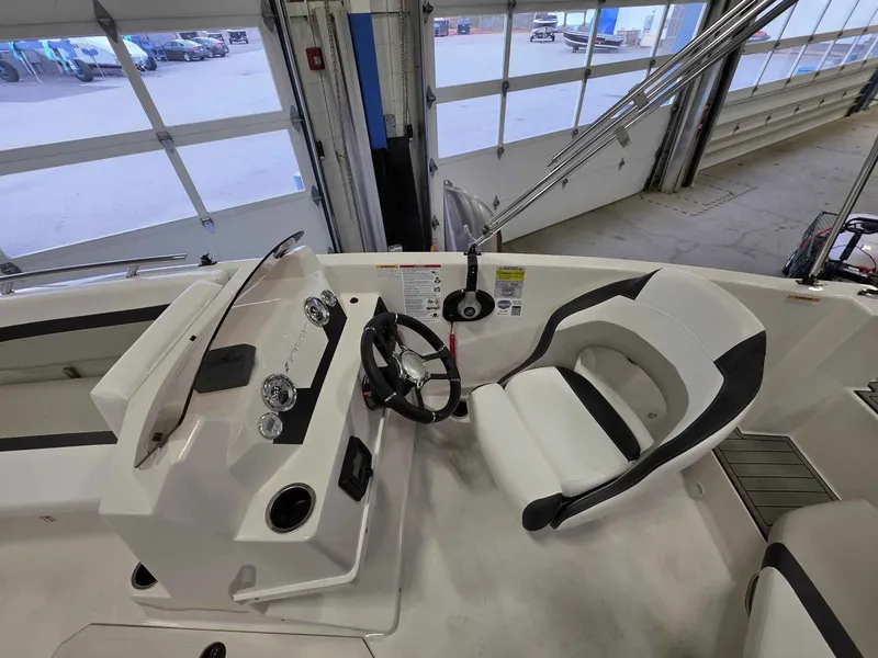Slide: The Image of Interior view of the 2026 Starcraft SVX 171 OB boat. - 9