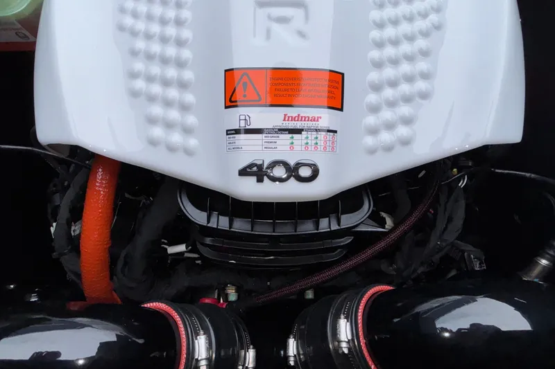 Slide: The Image of Engine of 2026 ATX Surf Boats 24 Type-S with Indmar 400 horsepower. - 26