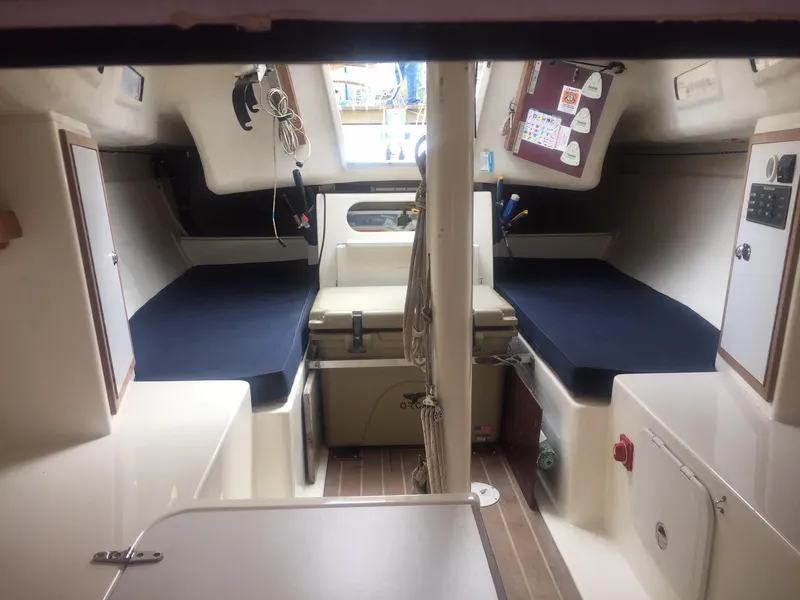 Slide: The Image of Interior of a 2008 e33 sailing yacht with two berths. - 31