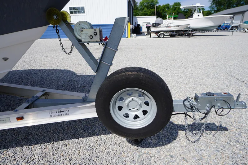 Slide: The Image of Trailer for 2020 Tidewater 220 LXF boat at Jim's Marine dealership. - 42