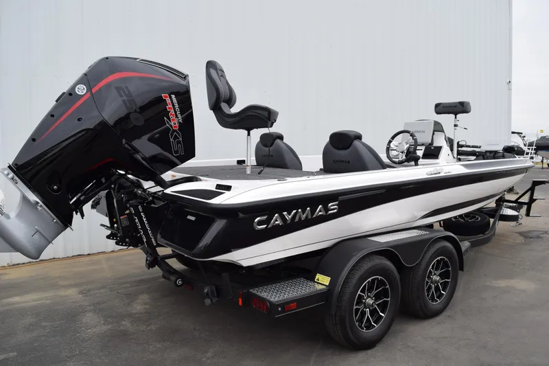 Slide: The Image of 2027 Cayams CX 20 Pro boat with Mercury Pro XS engine on trailer. - 5