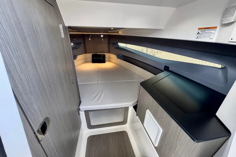 Slide: The Image of 2026 Navan S30 interior cabin with modern design and comfortable sleeping area. - 49