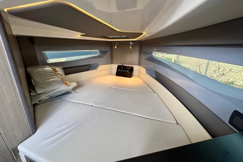 Slide: The Image of Luxurious interior cabin of 2026 Navan S30 with modern design and comfortable bedding. - 51