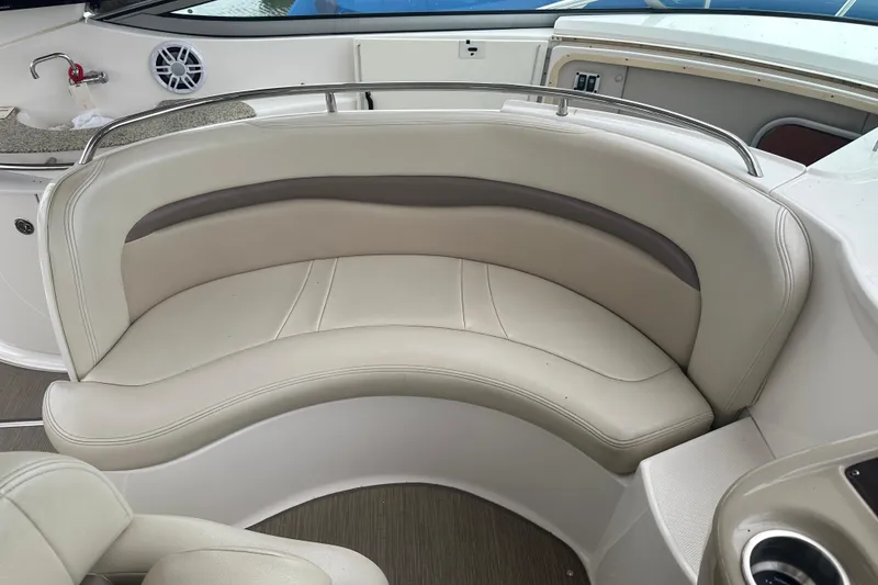 Slide: The Image of Luxurious seating area on a 2005 Chaparral Signature 350 boat. - 26