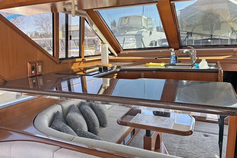 Slide: The Image of Ocean Alexander 42 Sedan - Galley - 3