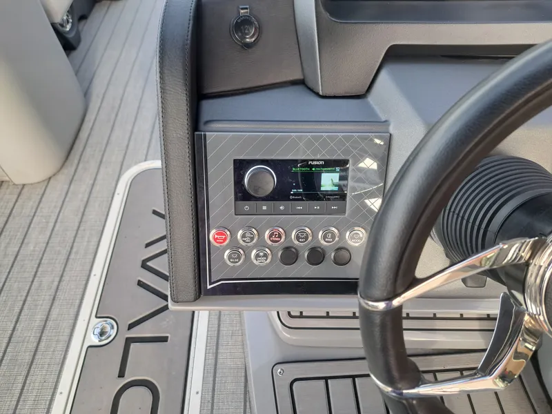 Slide: The Image of Control console of 2025 Avalon Catalina Quad Lounge Shift with controls. - 18