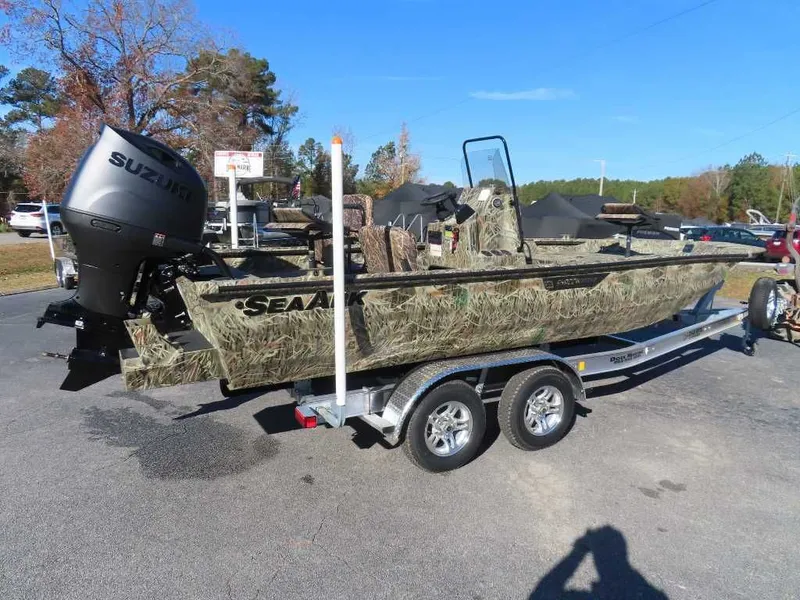 Slide: The Image of SeaArk Shadow 20T CC Suzuki 150 w/trailer 2026 - 3